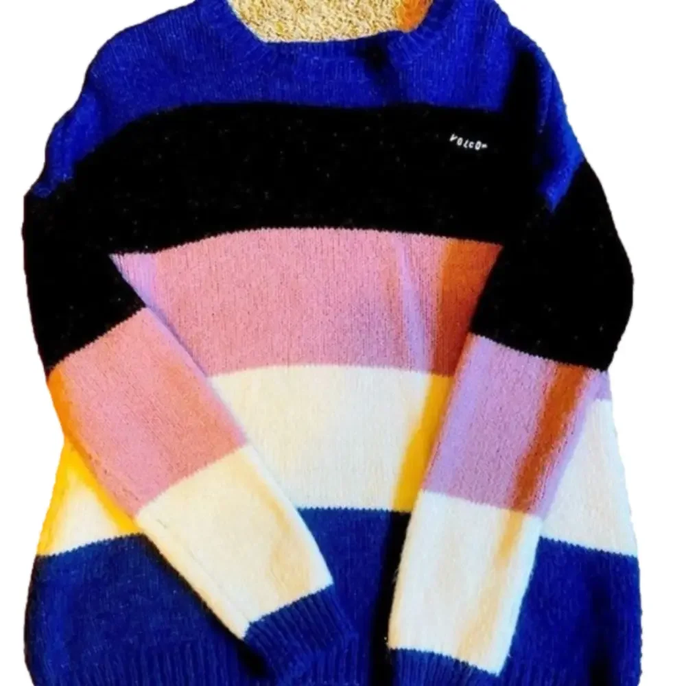 VOLCOM MULTI COLOR SWEATER - Picture 1 of 2